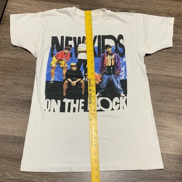 Vintage New Kids On The Block 1990 t-shirt - Picture 3 of 9